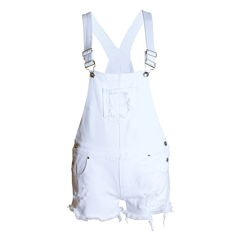 2020 New Women White Slim Ripped Denim Overalls Jeans Pants Ripped Overalls Straps Jumpsuit Rompers Shorts Jumpsuit Female K891
2020 New Women White Slim Ripped Denim Overalls Jeans Pants Ripped Overalls Straps Jumpsuit Rompers Shorts Jumpsuit Female K891