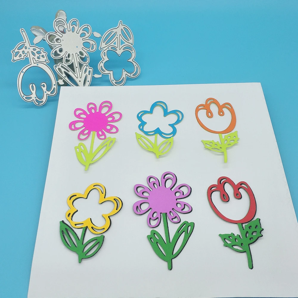 Fresh flowers, 3 flower rose metal cutting dies, scrapbook, photo frame, photo album decoration, DIY, handmade artwork 
Fresh flowers, 3 flower rose metal cutting dies, scrapbook, photo frame, photo album decoration, DIY, handmade artwork