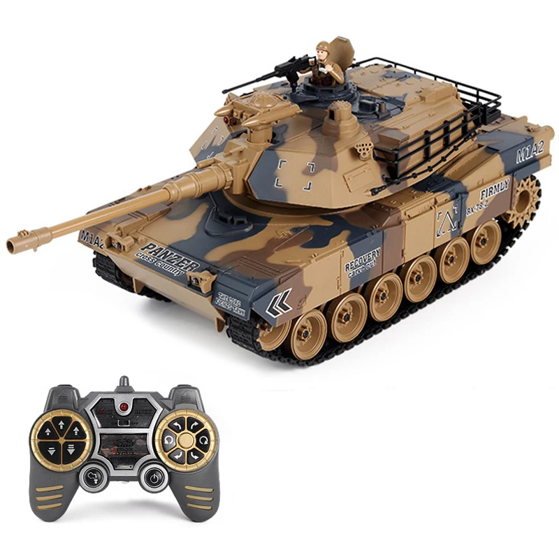 Американский боевой танк M1A2 2,4, LCF 1:18, модель военного танка ГГц, игрушка с дымовым звуком светильник световым эффектом, радиоуправляемая игр...
Американский боевой танк M1A2 2,4, LCF 1:18, модель военного танка ГГц, игрушка с дымовым звуком светильник световым эффектом, радиоуправляемая игр...