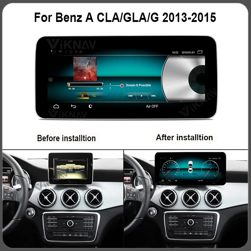 Car GPS Navigation Car Radio GPS Stereo for Benz A CLA GLA G 2013 2014 2015 Android Multimedia Player screen head unit
Car GPS Navigation Car Radio GPS Stereo for Benz A CLA GLA G 2013 2014 2015 Android Multimedia Player screen head unit