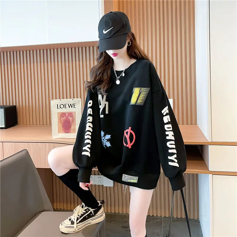 Plush and Thickened Sweater women's 2021 Autumn and Winter New Korean Loose Casual Large Coat
Plush and Thickened Sweater women's 2021 Autumn and Winter New Korean Loose Casual Large Coat