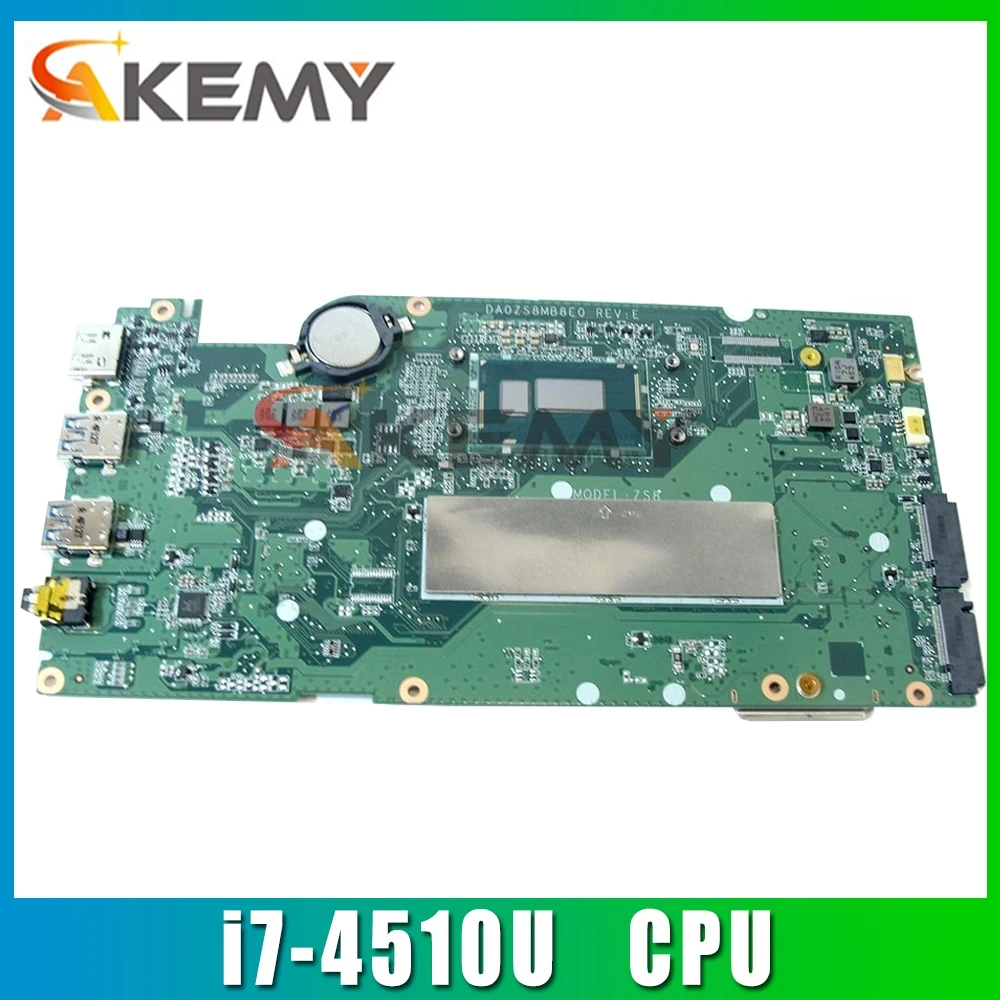 Akemy laptop Motherboard For ACER Aspire R7-371 i7-4510U Mainboard DA0ZS8MB8E1 SR1EB DDR3
Akemy laptop Motherboard For ACER Aspire R7-371 i7-4510U Mainboard DA0ZS8MB8E1 SR1EB DDR3