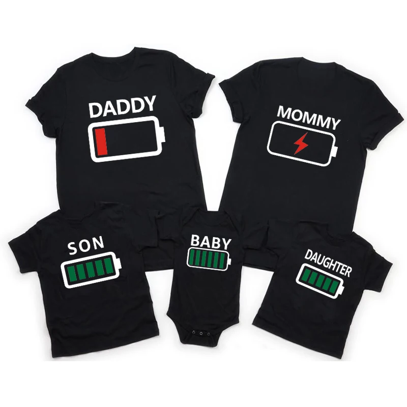Family Matching Clothes 2021 Funny Dad Mom Daughter Son Short Sleeve T-shirt for Daddy Mommy and Me Baby Girl Boy Clothing
Family Matching Clothes 2021 Funny Dad Mom Daughter Son Short Sleeve T-shirt for Daddy Mommy and Me Baby Girl Boy Clothing