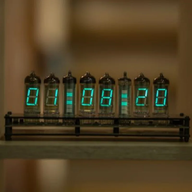 8Bit 6Bit VFD Clock Retro Fluorescent Tube Glow Clock Motherboard Core Board Control Panel IV11VFD Digital Clock Without IV11
8Bit 6Bit VFD Clock Retro Fluorescent Tube Glow Clock Motherboard Core Board Control Panel IV11VFD Digital Clock Without IV11