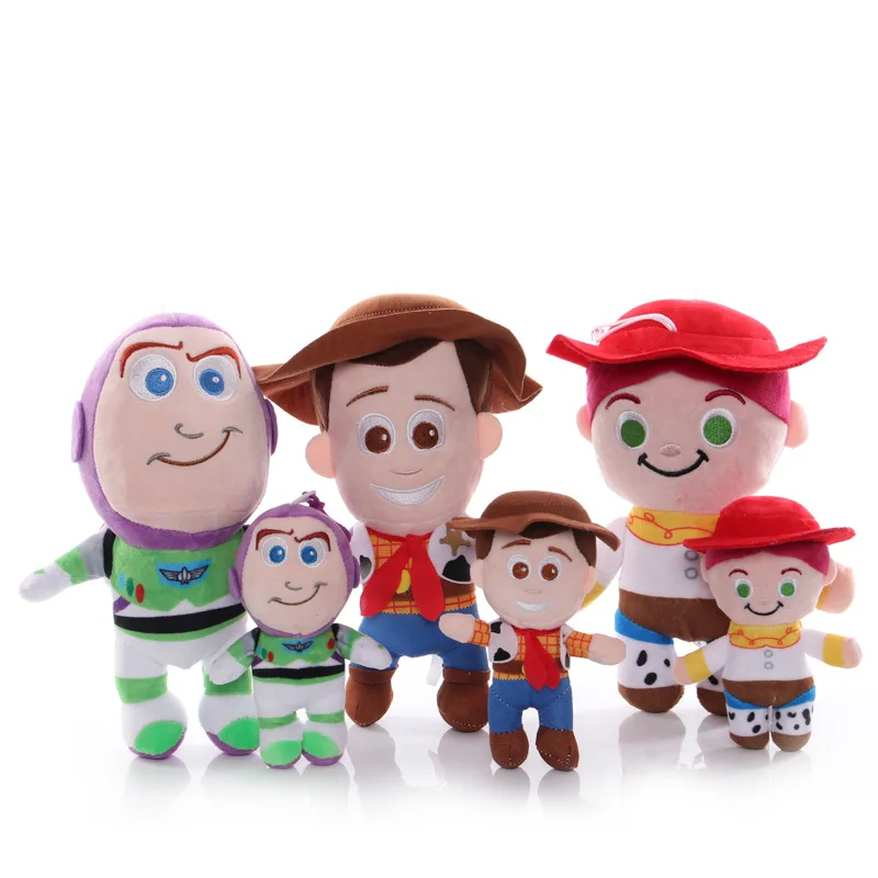 Disney Animation Buzz Lightyear y Cowboy Sheriff Woody Woody Triss muñeco de peluche de juguete regalo de cumpleaños para niños
Disney Animation Buzz Lightyear y Cowboy Sheriff Woody Woody Triss muñeco de peluche de juguete regalo de cumpleaños para niños