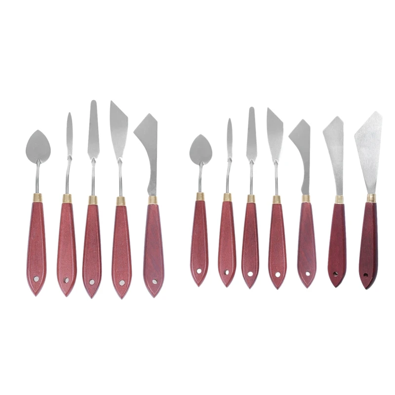 Painting Knife Set Multifunctional Stainless Steel Scraper Palette Knife Oil Acrylic and Other Mixed Scrapers
Painting Knife Set Multifunctional Stainless Steel Scraper Palette Knife Oil Acrylic and Other Mixed Scrapers