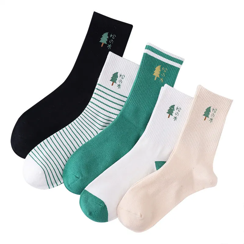 Women Socks harajuku tree Socks green Mid Tube Socks Cotton Socks Lovely Socks Lolita kobieta skarpety meiascalcetas mujer 
Women Socks harajuku tree Socks green Mid Tube Socks Cotton Socks Lovely Socks Lolita kobieta skarpety meiascalcetas mujer