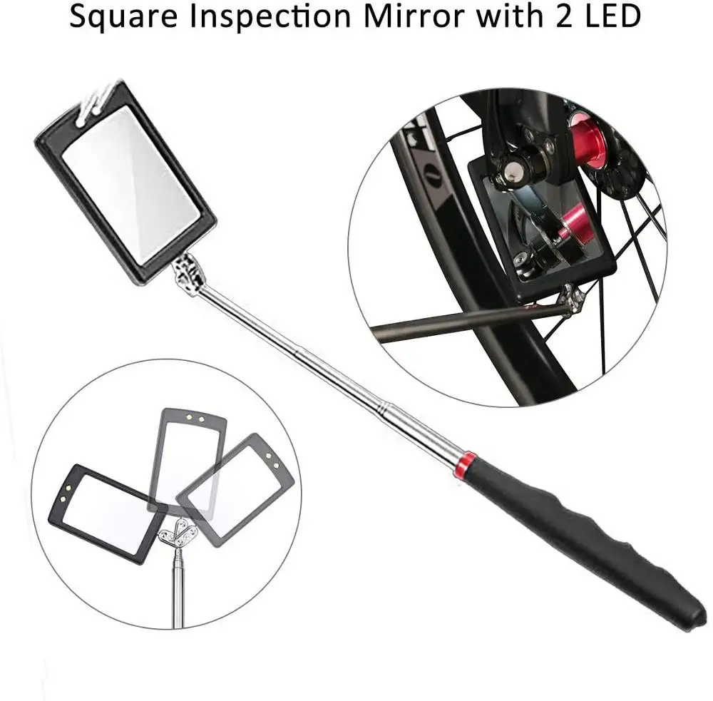 5PCS Magnetic Telescoping Pick-up Tool Kit 15lb and 1lb Pick Up Rod Round Square 360 Swivel Flashlight
5PCS Magnetic Telescoping Pick-up Tool Kit 15lb and 1lb Pick Up Rod Round Square 360 Swivel Flashlight