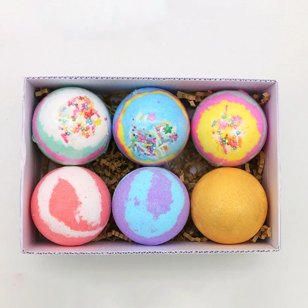 Bath Bombs Set, 6pcs Scented Bath Salt Balls Skin Care Moisturizing Nourishing Home Spa Gift for Mom Wife
Bath Bombs Set, 6pcs Scented Bath Salt Balls Skin Care Moisturizing Nourishing Home Spa Gift for Mom Wife