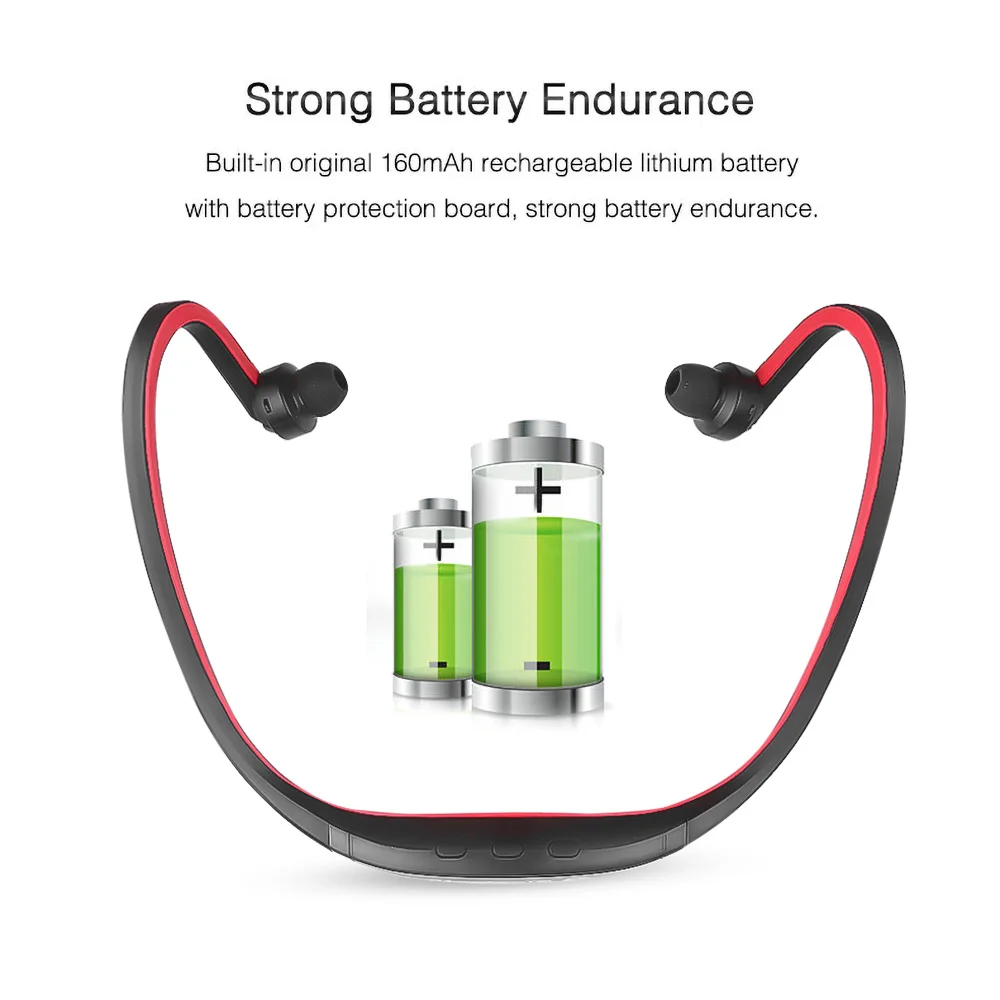 Kebidu универсальные Спортивные Беспроводные наушники S9 Bluetooth 4 0 гарнитура для iphone
