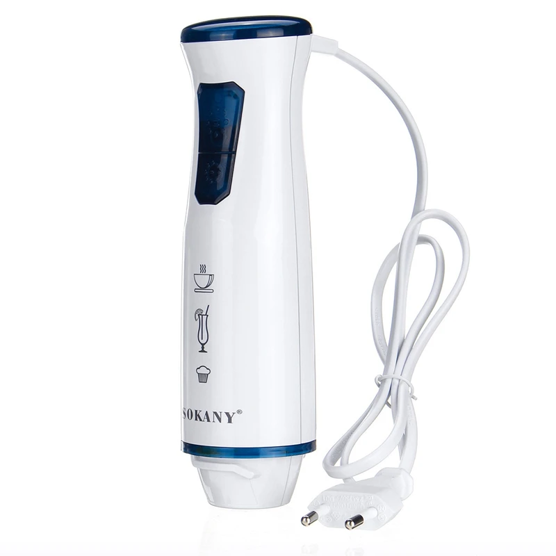 SOKANY 3 in 1 Electric Food Blender 2 Speeds 1000W Food Milk Dough Blender Kitchen Hand Mixer Egg Beater EU Plug
SOKANY 3 in 1 Electric Food Blender 2 Speeds 1000W Food Milk Dough Blender Kitchen Hand Mixer Egg Beater EU Plug