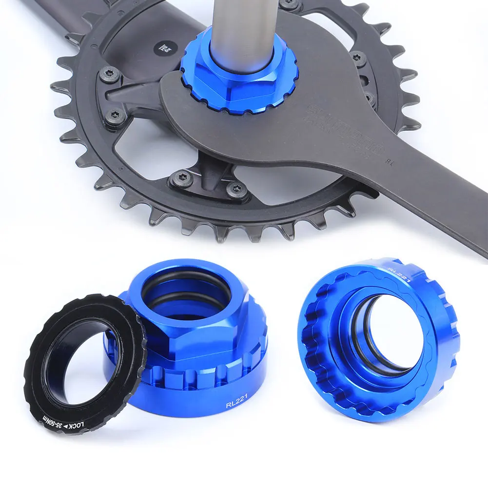 12 Speed Mount Chainwheel Lockring MTB Bike Chainring Installation Sleeve Aluminum Alloy Material Kit For M7100/M8100/M9100
12 Speed Mount Chainwheel Lockring MTB Bike Chainring Installation Sleeve Aluminum Alloy Material Kit For M7100/M8100/M9100