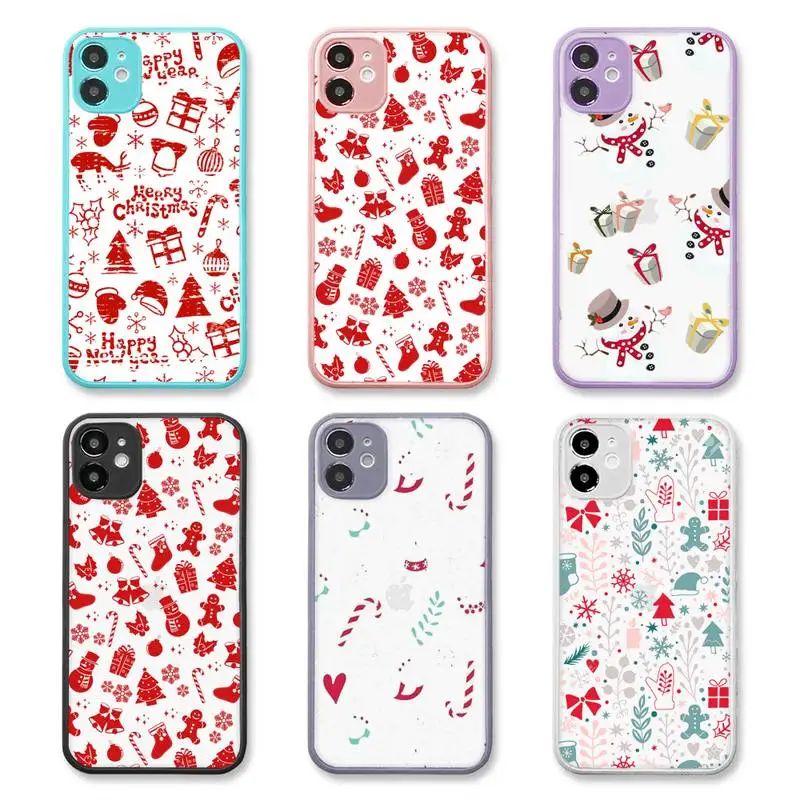 Merry Christmas Phone Case purple matte transparent For iPhone 7 8 x xs xr 11 12 pro plus max mini Clear Funda
Merry Christmas Phone Case purple matte transparent For iPhone 7 8 x xs xr 11 12 pro plus max mini Clear Funda