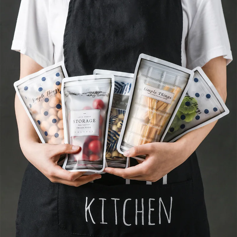 Self Sealed Bag Portable Transparent Food Packaging Snacks Dry Fruit Storage Moisture-Proof Fresh Keeping
Self Sealed Bag Portable Transparent Food Packaging Snacks Dry Fruit Storage Moisture-Proof Fresh Keeping