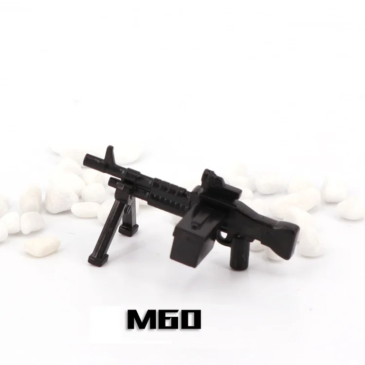 5PCS/Set Military Weapon Gun Accessories SWAT Soldier Figure Parts Building Blocks Army MOC Bricks Assemble Model Toys For Gift
5PCS/Set Military Weapon Gun Accessories SWAT Soldier Figure Parts Building Blocks Army MOC Bricks Assemble Model Toys For Gift
