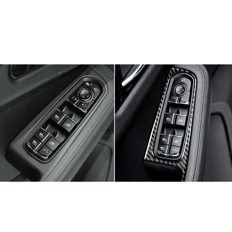 Fit For Porsche Cayenne Macan carbon fiber window lift control panel stickers car interior modification car accessories
Fit For Porsche Cayenne Macan carbon fiber window lift control panel stickers car interior modification car accessories