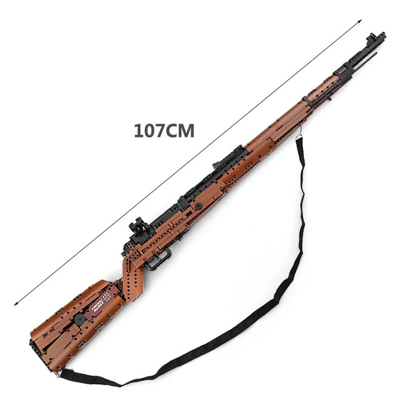 1025pcs 98K Sniper Rifle Gun Model Building Blocks PUBG Military SWAT Technical Weapon Bricks Toys for Children Gift
1025pcs 98K Sniper Rifle Gun Model Building Blocks PUBG Military SWAT Technical Weapon Bricks Toys for Children Gift