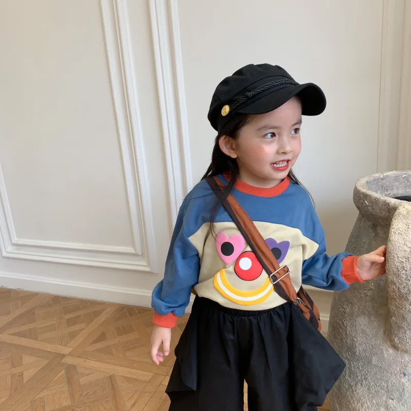 Girls Long Sleeve T-shirt 2020 Autumn New Korean Fashion Men and Women Baby Cotton Cartoon Long-Sleeved Girls Tops
Girls Long Sleeve T-shirt 2020 Autumn New Korean Fashion Men and Women Baby Cotton Cartoon Long-Sleeved Girls Tops