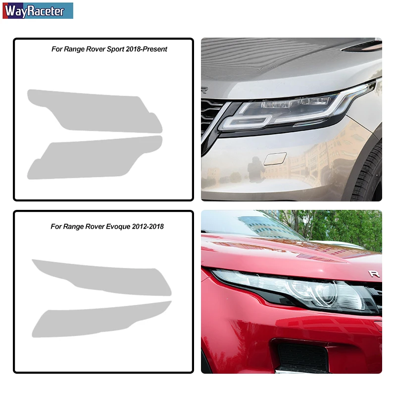 2 Pcs Car Front Light Transparent TPU Sticker Headlight Protective Film For Range Rover Sport Evoque Velar Defender Discovery
2 Pcs Car Front Light Transparent TPU Sticker Headlight Protective Film For Range Rover Sport Evoque Velar Defender Discovery