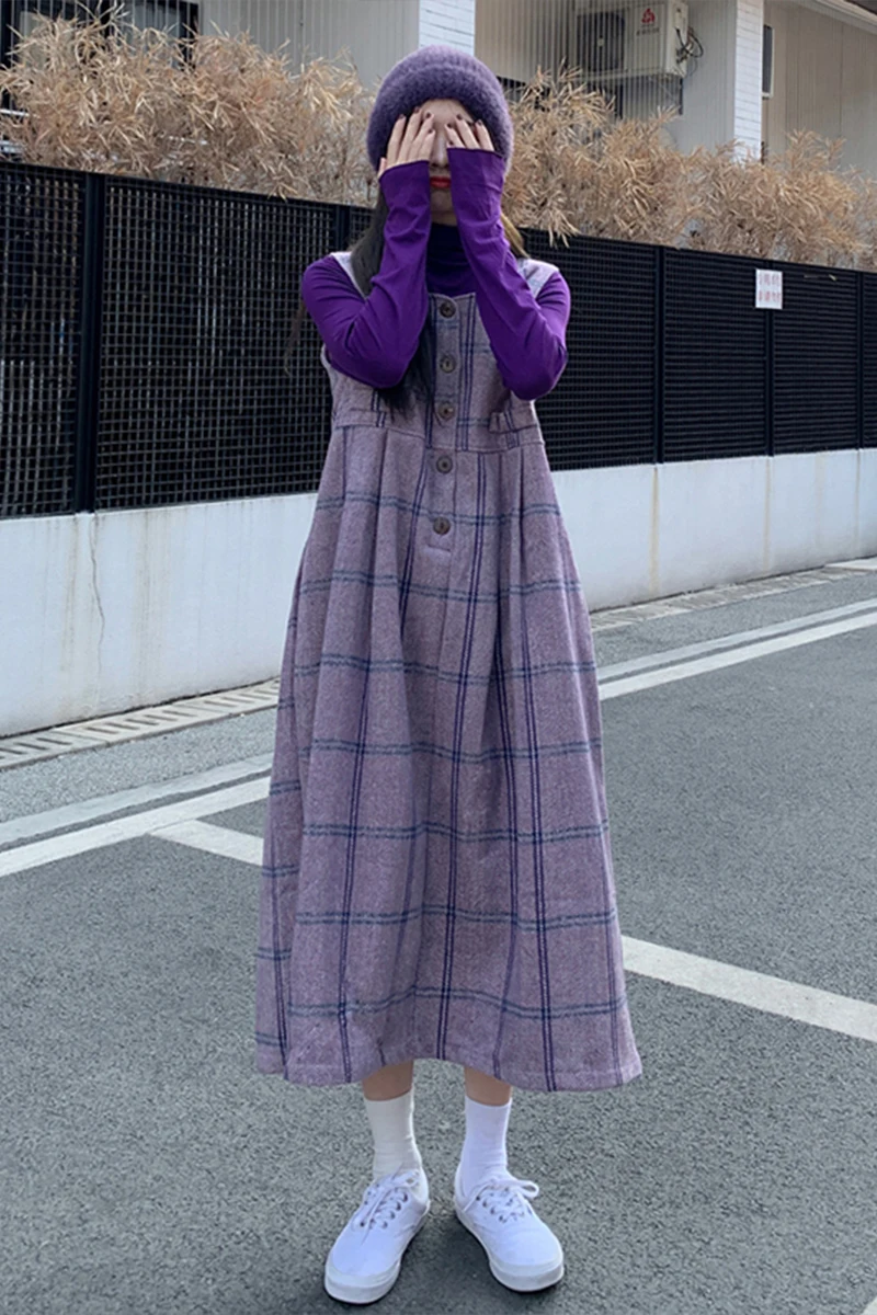 Dresses for Women Summer French Style Retro Suspender Dress Women's Autumn and Winter Western Style Slimming Dress
Dresses for Women Summer French Style Retro Suspender Dress Women's Autumn and Winter Western Style Slimming Dress