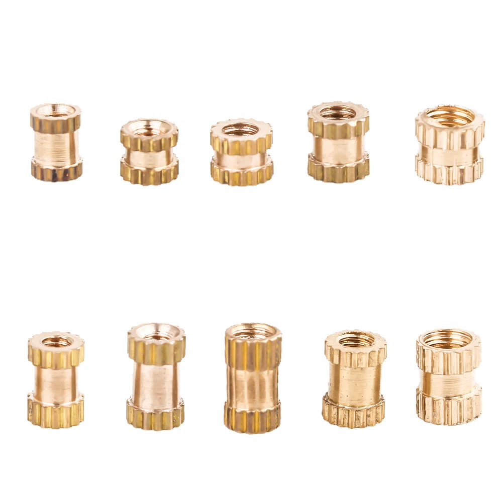 500Pcs Knurled Nuts Set M2*L-3.5 M2.5*L-3.5 M3*L-4.2(OD) Injection Nut Copper Insert Knurled Nuts Hardware Tools Fastener
500Pcs Knurled Nuts Set M2*L-3.5 M2.5*L-3.5 M3*L-4.2(OD) Injection Nut Copper Insert Knurled Nuts Hardware Tools Fastener