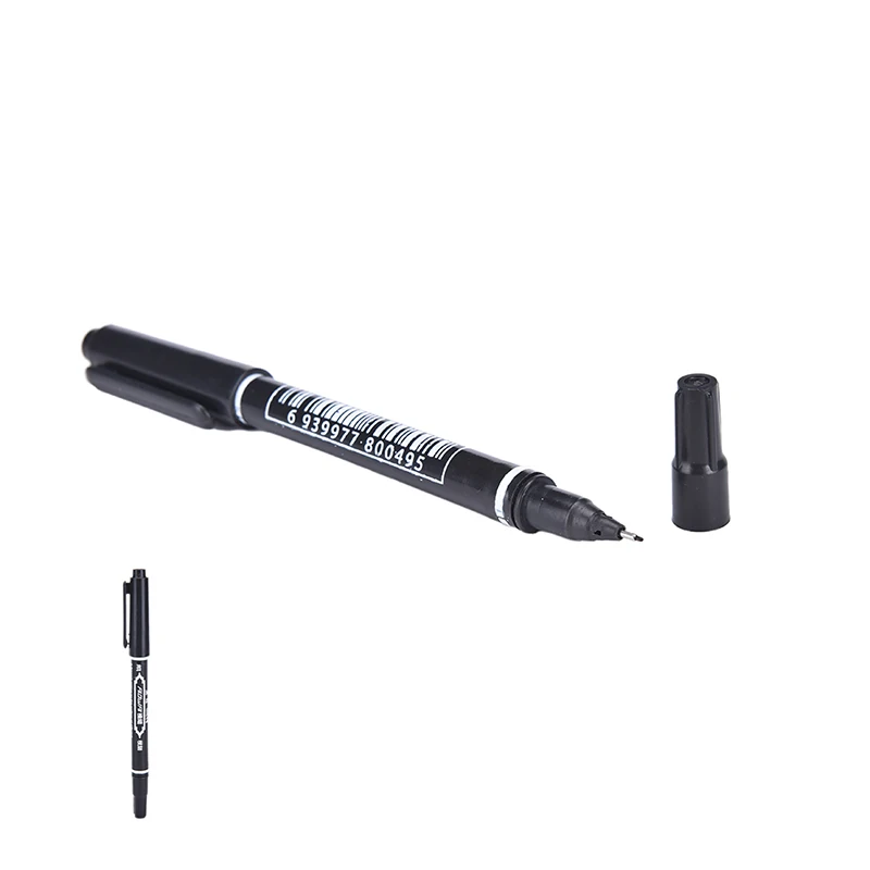 Newest 2Pcs Dual-Tip Black Tattoo Skin Marker Piercing Marking Pen Tattoo Supply For Permanent Makeup
Newest 2Pcs Dual-Tip Black Tattoo Skin Marker Piercing Marking Pen Tattoo Supply For Permanent Makeup