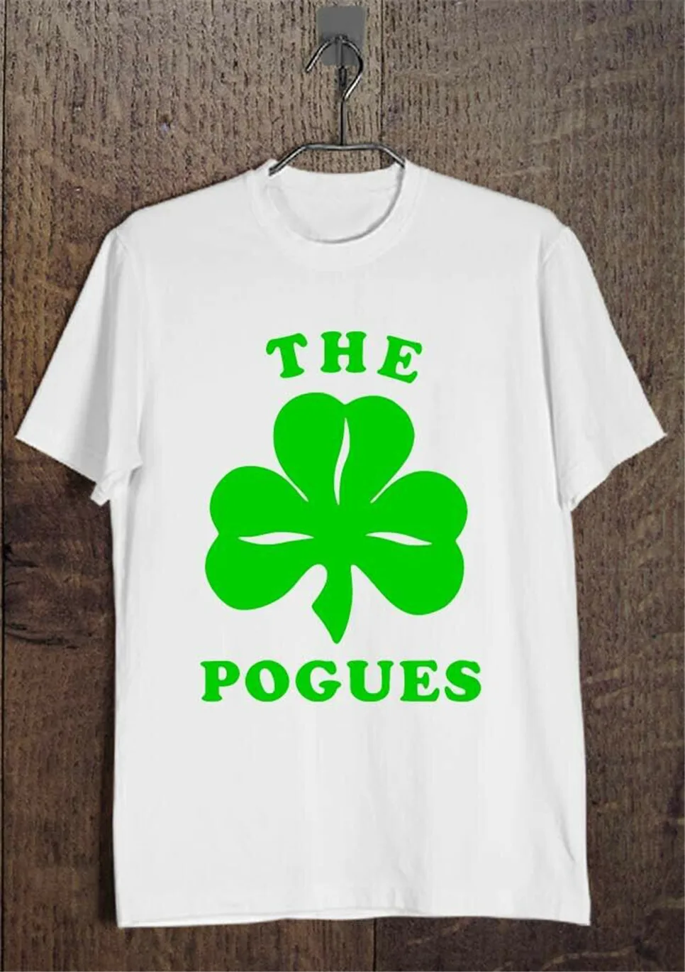 Новая мужская футболка с логотипом Pogues Mahone Irish Rock Band черно белая 2Xl 3Xl 4Xl 24Xl|Мужские