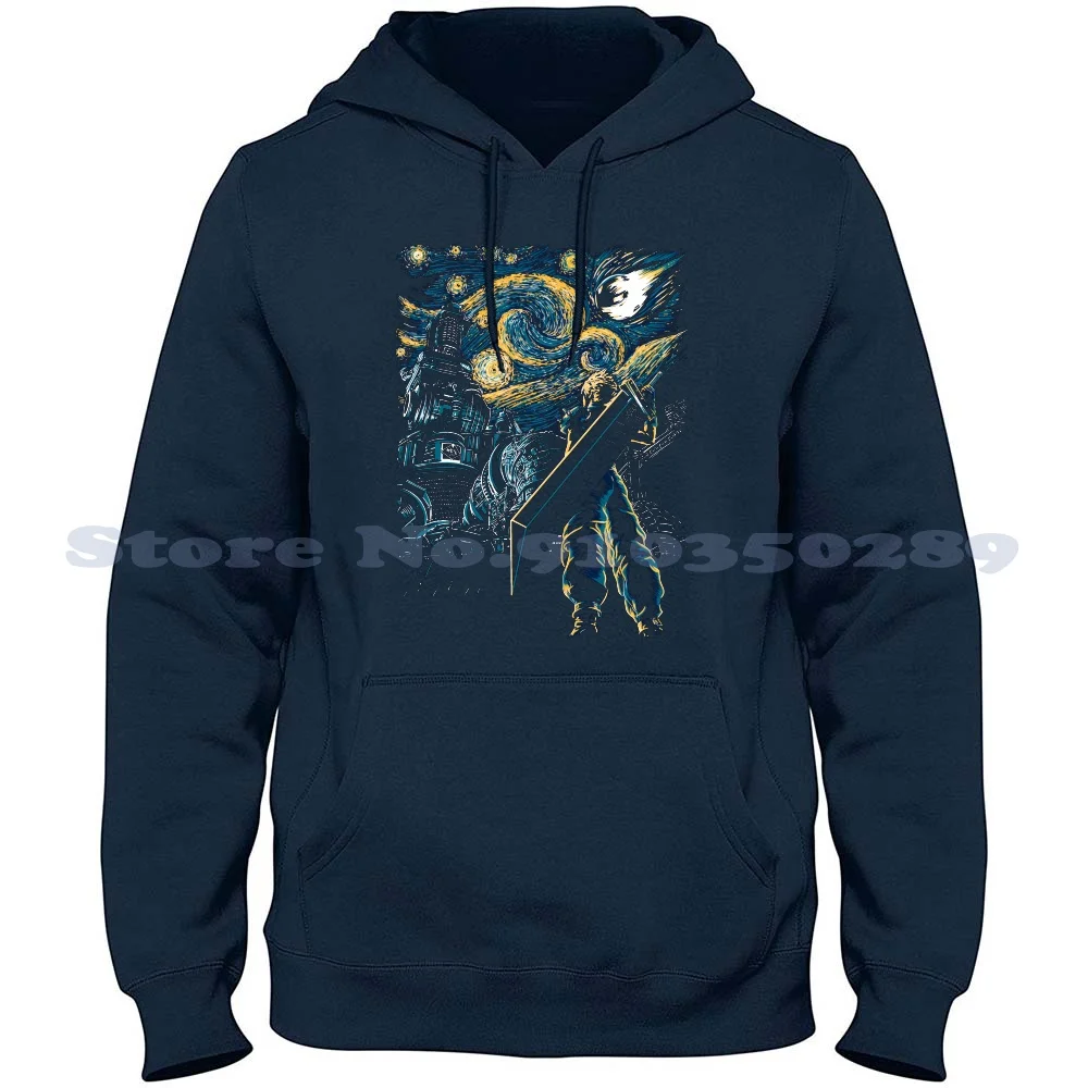 Starry Remake Streetwear Sport Hoodie Sweatshirt Ffvii Final Fantasy Cloud Sephiroth Van Gogh Starry Night Gaming
Starry Remake Streetwear Sport Hoodie Sweatshirt Ffvii Final Fantasy Cloud Sephiroth Van Gogh Starry Night Gaming