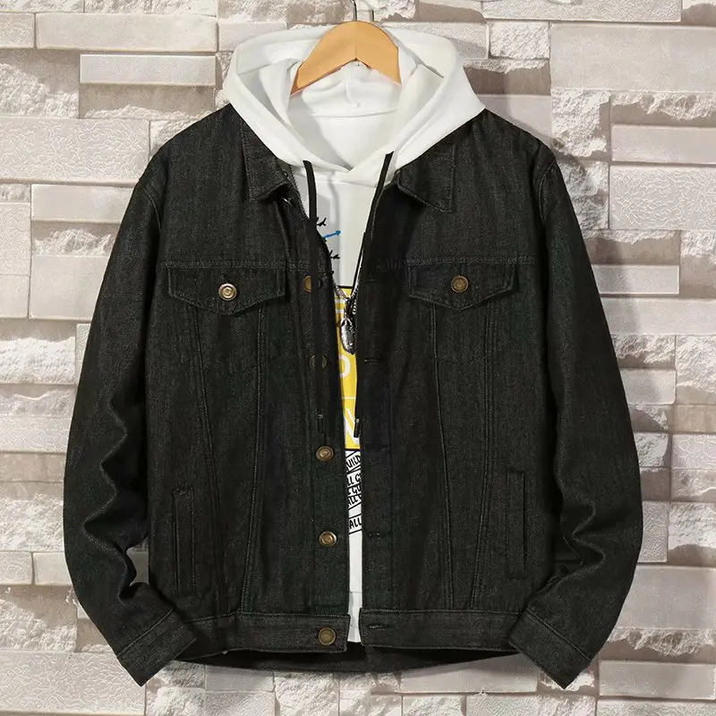 Wholesale 2020 Factory direct cowboy denim jacket men's spring trend handsome wild clothes Korean casual gown student jacket
Wholesale 2020 Factory direct cowboy denim jacket men's spring trend handsome wild clothes Korean casual gown student jacket