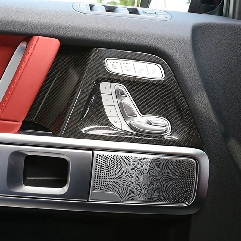 For Mercedes Benz G-class 2019-2020 real car carbon front seat switch panel adjustment label
For Mercedes Benz G-class 2019-2020 real car carbon front seat switch panel adjustment label