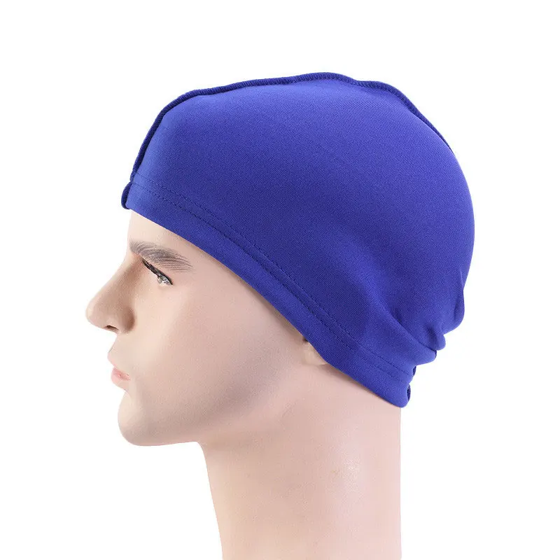 Men Elastic Solid Color Baotou Cap Cotton-padded Hood Turban Hat Man Elastic Hair Cover Hood Base Wig Hat Casual Bonnet
Men Elastic Solid Color Baotou Cap Cotton-padded Hood Turban Hat Man Elastic Hair Cover Hood Base Wig Hat Casual Bonnet