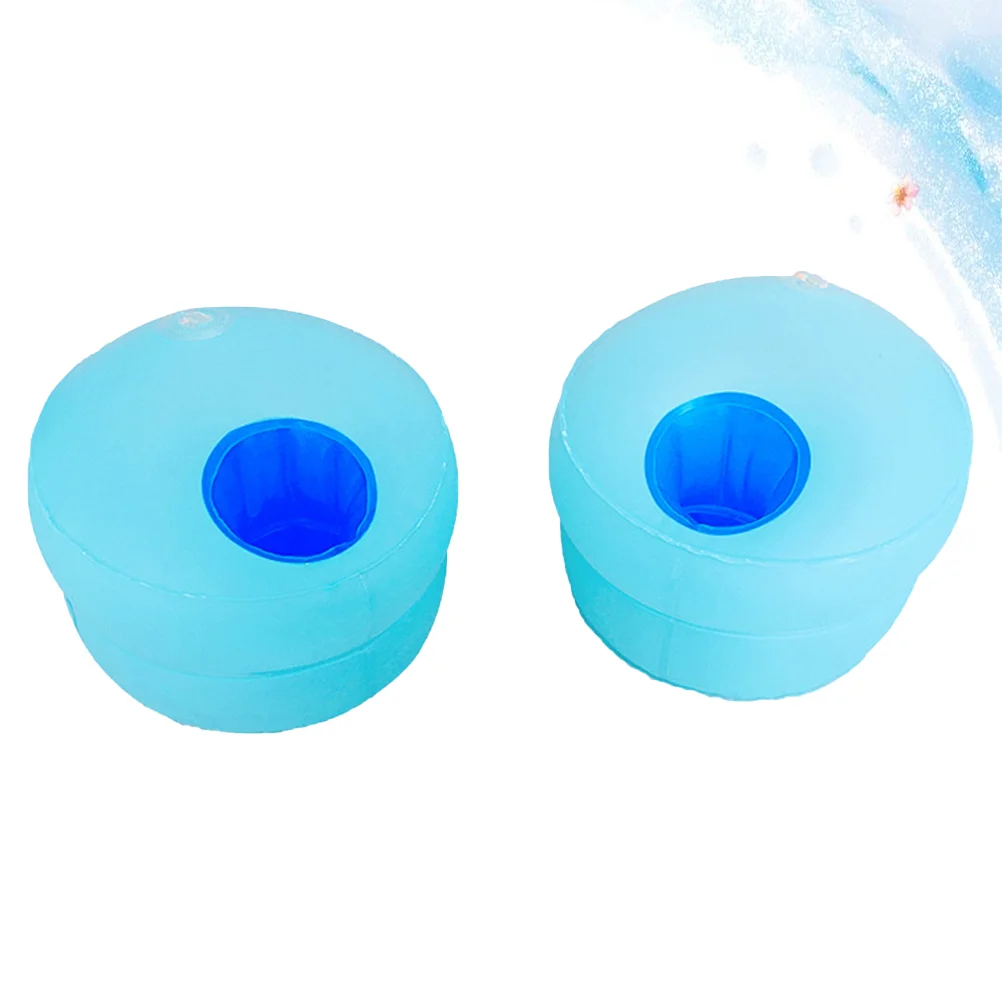 1 Set Inflatable Arm Bands Double Airbag Buoyancy Arm Rings Thicken Water Sleeves Swimming Armlets for Boys Girls (Sky-blue 1
1 Set Inflatable Arm Bands Double Airbag Buoyancy Arm Rings Thicken Water Sleeves Swimming Armlets for Boys Girls (Sky-blue 1