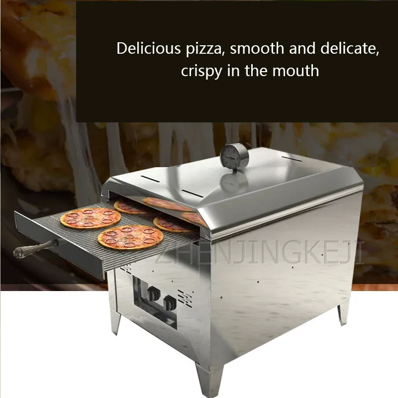 Commercial Gas Pizza Oven Stove Pizza Machine Mobile Outdoor Stall Operating Table Shelf Stainless Steel Net Red Professional
Commercial Gas Pizza Oven Stove Pizza Machine Mobile Outdoor Stall Operating Table Shelf Stainless Steel Net Red Professional