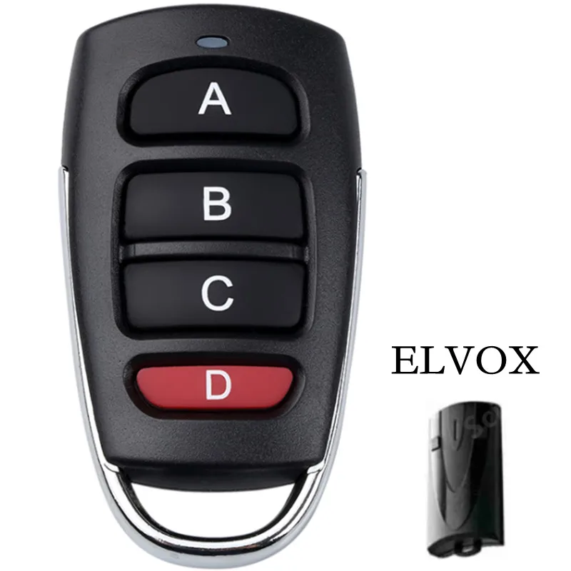 ELVOX Garage Door Remote Control Command Transmitter Remote Controller Compatible Model ET03 ET04 Fixed Code Door Switch 433MHz
ELVOX Garage Door Remote Control Command Transmitter Remote Controller Compatible Model ET03 ET04 Fixed Code Door Switch 433MHz