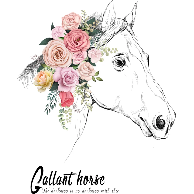 Creative Horse Head Wall Stickers Flowers Living Room TV Backdrop Wall Decoration Self-adhesive Home Decals Art Wallpaper
Creative Horse Head Wall Stickers Flowers Living Room TV Backdrop Wall Decoration Self-adhesive Home Decals Art Wallpaper