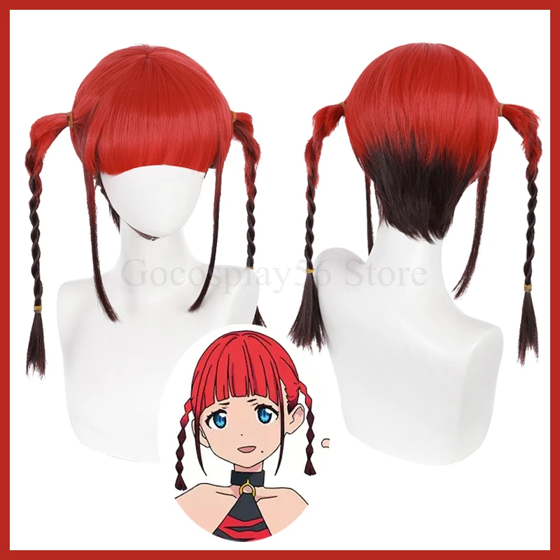 SSSS.DYNAZENON Wig Chise Asukagawa Cosplay Red Black Braided Ponytails Twin Braids Heat Resistant Hair 2021 Anime
SSSS.DYNAZENON Wig Chise Asukagawa Cosplay Red Black Braided Ponytails Twin Braids Heat Resistant Hair 2021 Anime