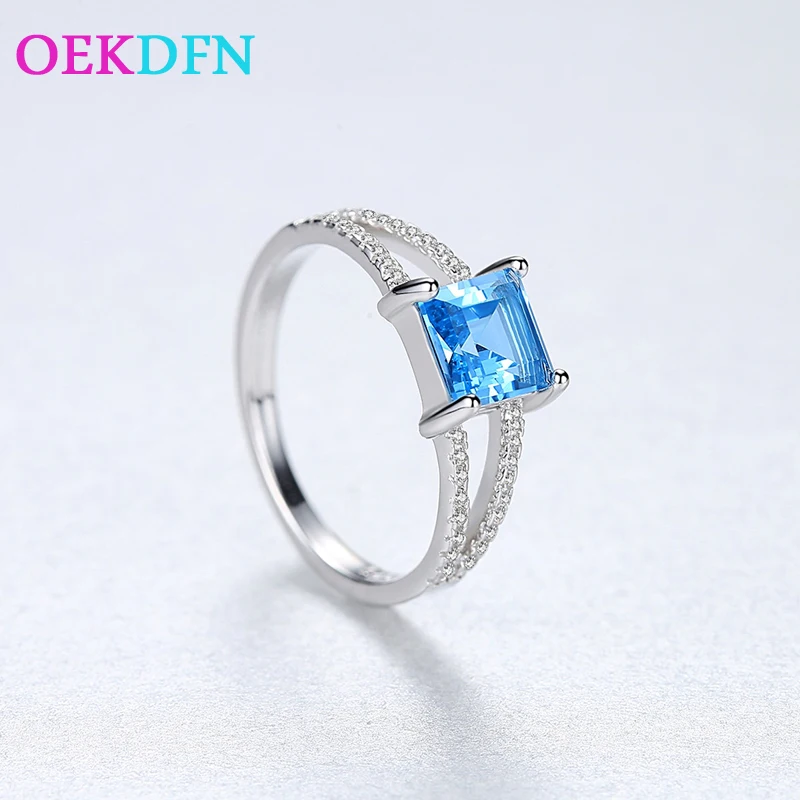 OEKDFN 100% 925 кольца из серебра и голубыми аквамариновыми кристалами топаз драгоценный камень Свадебные обручальные кольца бриллианты полосы д...
OEKDFN 100% 925 кольца из серебра и голубыми аквамариновыми кристалами топаз драгоценный камень Свадебные обручальные кольца бриллианты полосы д...