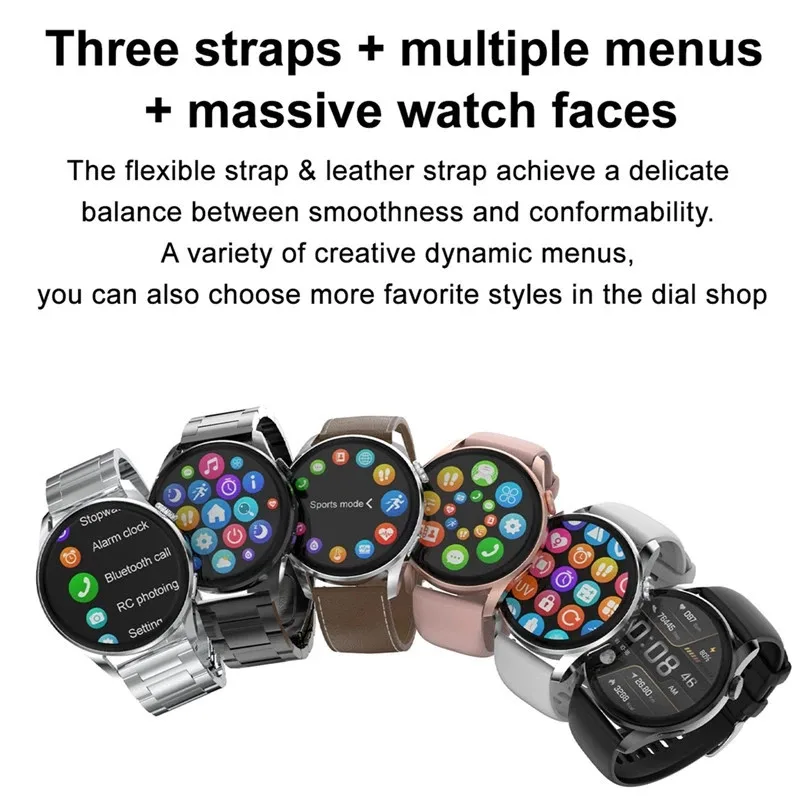 Original DT3 Smart Watch PPG ECG Wireless Charging Password Bluetooth Call Music Player DIY Customs Face Waterproof Smartwatch
Original DT3 Smart Watch PPG ECG Wireless Charging Password Bluetooth Call Music Player DIY Customs Face Waterproof Smartwatch