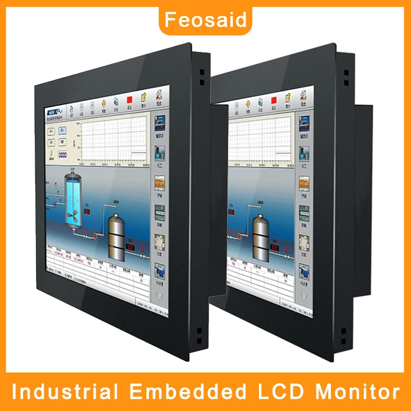 Feosaid 18 5 дюймов промышленный сенсорный монитор NAutomation оборудование отображает