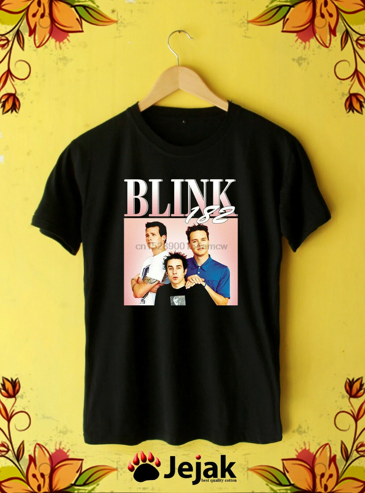 Blink 182 винтажная лучшая рок-группа новая футболка черный хлопок от S до XXL
Blink 182 винтажная лучшая рок-группа новая футболка черный хлопок от S до XXL