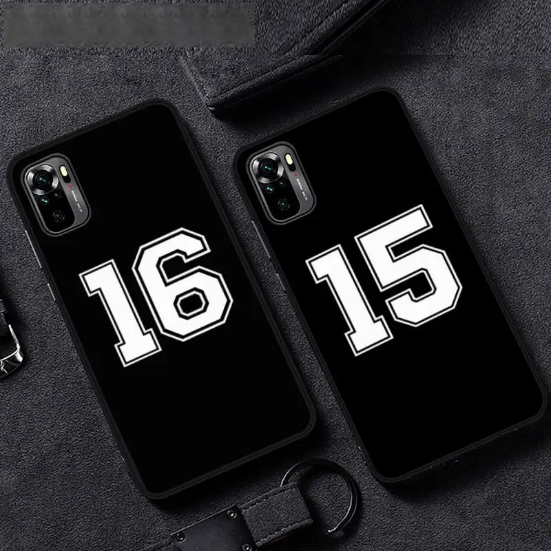 Football Lucky number design Phone Case For Xiaomi redmi mi note 9 9a 8 8a 10 9 9s 8 8t 7 9t 10 pro max Cover Funda Shell
Football Lucky number design Phone Case For Xiaomi redmi mi note 9 9a 8 8a 10 9 9s 8 8t 7 9t 10 pro max Cover Funda Shell