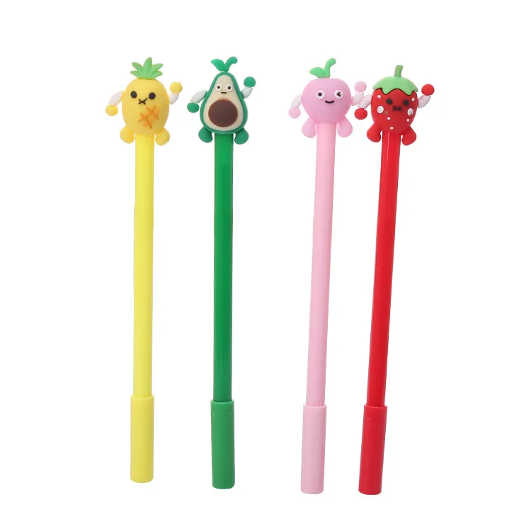 36 pcs/lot Creative Fruit Avocado Gel Pen Cute 0.5 mm black Ink neutral Pens Promotional Gift Stationery School Supplies
36 pcs/lot Creative Fruit Avocado Gel Pen Cute 0.5 mm black Ink neutral Pens Promotional Gift Stationery School Supplies