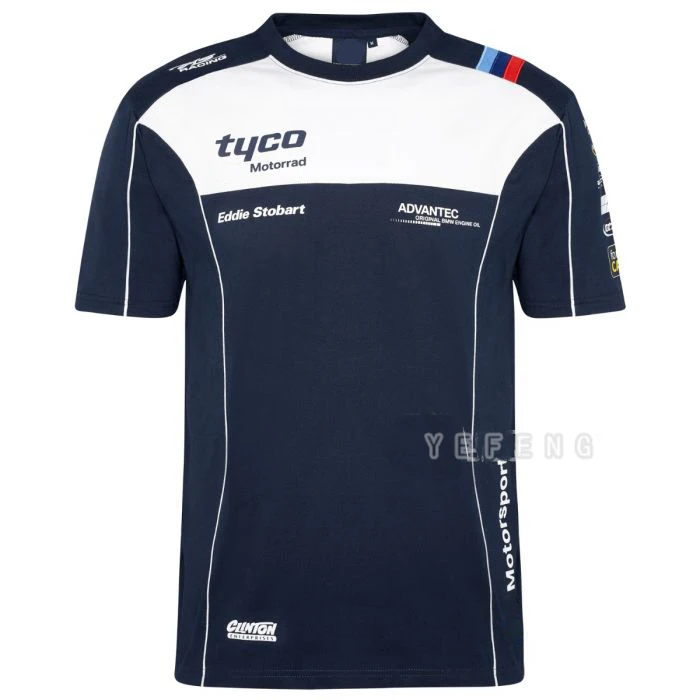 For BMW Motorrad Tyco TAS Racing Team Automotive Motor Motorcycle Scooter T-shirt Men's Summer Breathable Jersey Do Not Fade
For BMW Motorrad Tyco TAS Racing Team Automotive Motor Motorcycle Scooter T-shirt Men's Summer Breathable Jersey Do Not Fade