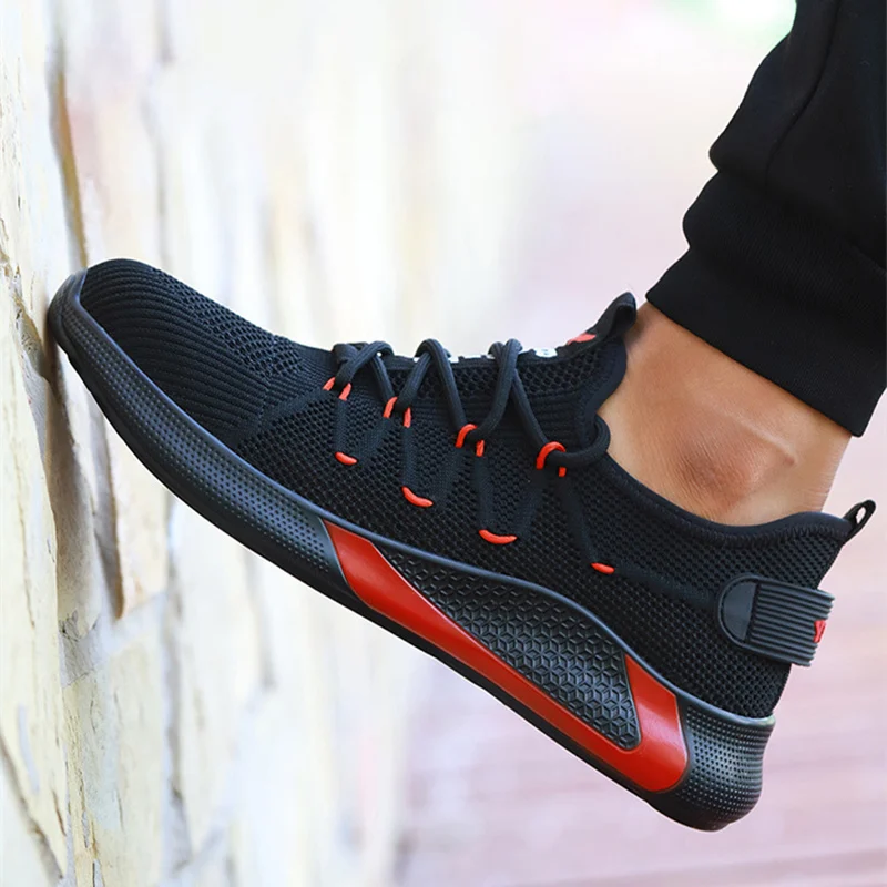Breathable Men's Safety Work Shoes with Steel Toe Cap Casual Men Boots Puncture-Proof Indestructible Shoes Lightweight Sneakers
Breathable Men's Safety Work Shoes with Steel Toe Cap Casual Men Boots Puncture-Proof Indestructible Shoes Lightweight Sneakers