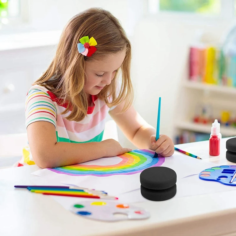 Paint Sponges,Double Layer Circular Painting Sponge for Art Crafts,Car,Kitchen with Mesh Hanging Storage Bag
Paint Sponges,Double Layer Circular Painting Sponge for Art Crafts,Car,Kitchen with Mesh Hanging Storage Bag