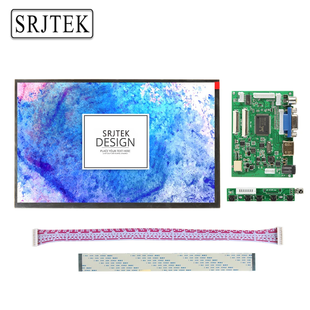 Srjtek 10,1 "IPS для монитора Raspberry Pi 1280*800 TFT EJ101IA-01G HD ЖК-дисплей, Плата удаленного драйвера HDMI 2AV VGA для Raspberry
Srjtek 10,1 "IPS для монитора Raspberry Pi 1280*800 TFT EJ101IA-01G HD ЖК-дисплей, Плата удаленного драйвера HDMI 2AV VGA для Raspberry
