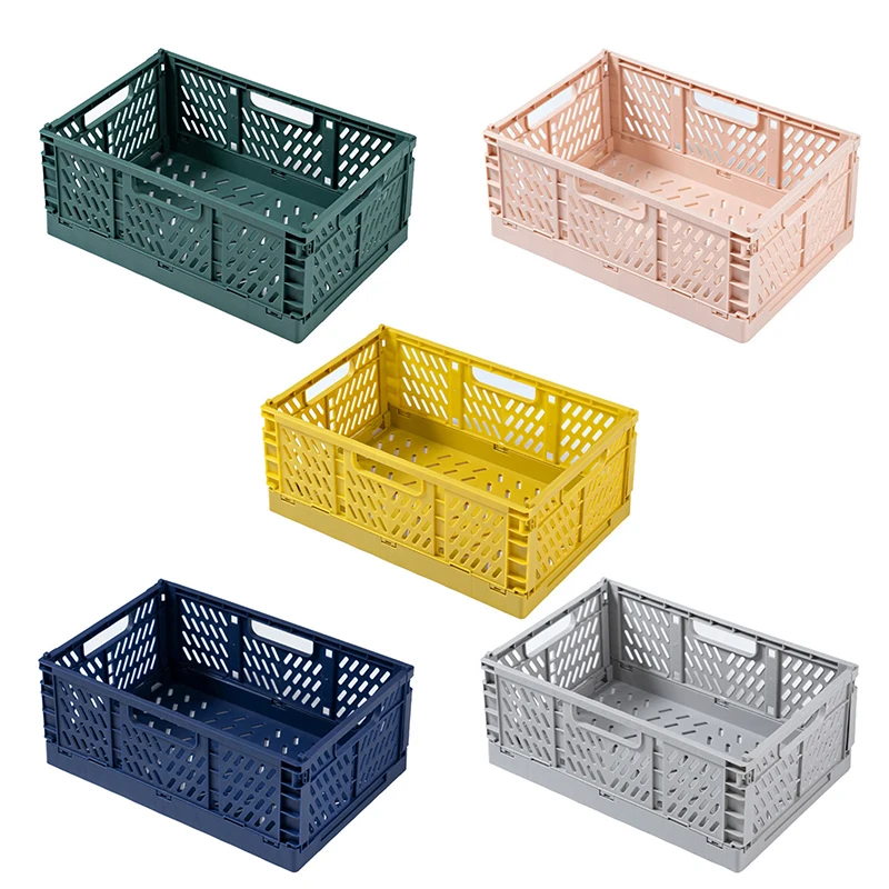 Mini Folding Plastic Storage Box Student Desktop Organizing Handbook Tape Stationery Skin Care Storage Basket Home Storage Tools
Mini Folding Plastic Storage Box Student Desktop Organizing Handbook Tape Stationery Skin Care Storage Basket Home Storage Tools