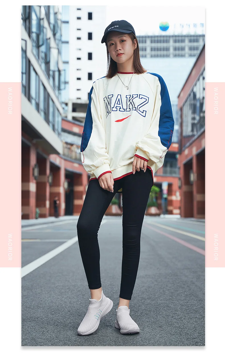 Women Flats Sneakers New Fashion Sneakers for Women Casual Slip On Sock Trainers Women Shoes Mujer
Women Flats Sneakers New Fashion Sneakers for Women Casual Slip On Sock Trainers Women Shoes Mujer