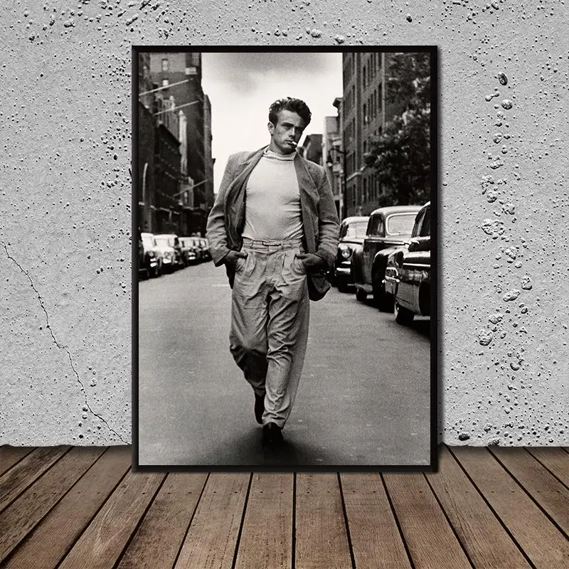 New HD James Byron Dean Retro Poster Canvas Painting Posters and Prints Wall Art Picture for Living Room Home Dcor
New HD James Byron Dean Retro Poster Canvas Painting Posters and Prints Wall Art Picture for Living Room Home Dcor