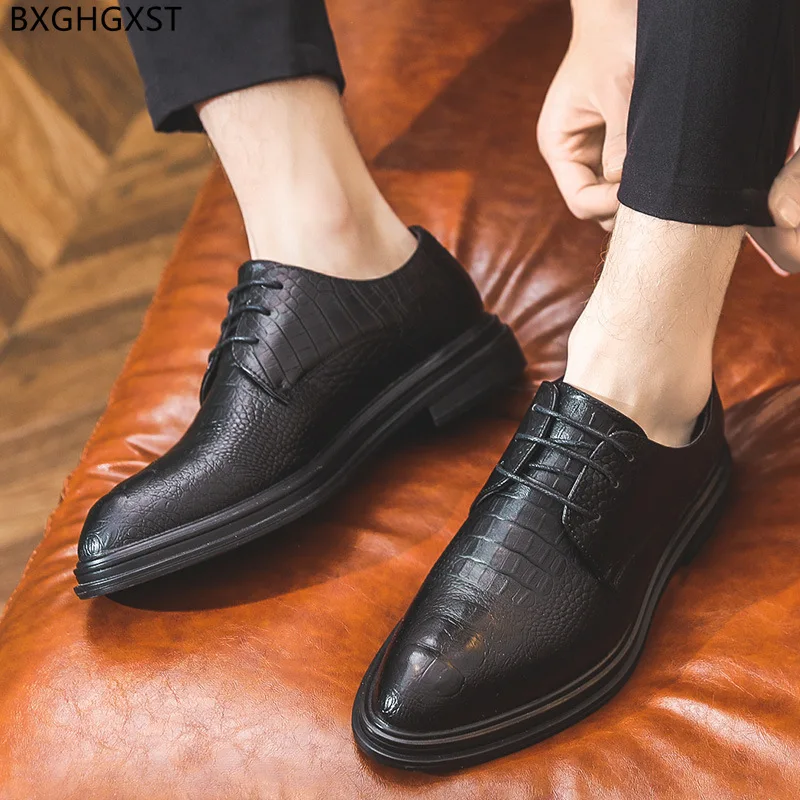 Italian Mens Wedding Dress Shoes Black Oxford Shoes for Men 2023 Designer Crocodile Shoes Man Chaussure Homme Zapatos De Hombre
Italian Mens Wedding Dress Shoes Black Oxford Shoes for Men 2023 Designer Crocodile Shoes Man Chaussure Homme Zapatos De Hombre
